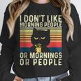 I Don't Like Morning People Introvert Introverted Antisocial Unisex Sweatshirt I Don't Like Morning People Introvert Introverted Antisocial Unisex Sweatshirt