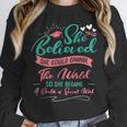 DSW Graduation So She Became A Doctor Of Social Work Unisex Sweatshirt