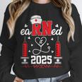 Earned It 2025 For Nurse Graduation Or RN LPN Class Of 2025 Unisex Sweatshirt