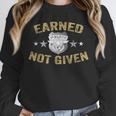 Earned Not Given Police Academy Graduation Police Officer Unisex Sweatshirt