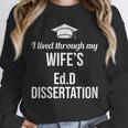 EDD Doctor Of Education EdD Wife Doctorate Graduation Unisex Sweatshirt