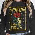 Elder Emo Club Emo Gothic Music Nostalgia Unisex Sweatshirt Elder Emo Club Emo Gothic Music Nostalgia Unisex Sweatshirt