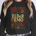 Elder Emo Floral Gothic Vintage Nostalgia Unisex Sweatshirt Elder Emo Floral Gothic Vintage Nostalgia Unisex Sweatshirt