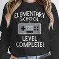 Elementary School Graduation Shirt Level Complete Gamer Unisex Sweatshirt
