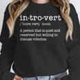 Engineer Willing To Discuss Robotics Introvert Unisex Sweatshirt