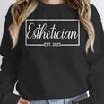 Esthetician Est 2025 New Skin Care Specialist Graduation Unisex Sweatshirt