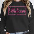 Esthetician Est 2025 Skin Care Specialist Graduation Unisex Sweatshirt