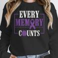 Every Memory Counts Alzheimer's Awareness Dementia Unisex Sweatshirt Every Memory Counts Alzheimer's Awareness Dementia Unisex Sweatshirt