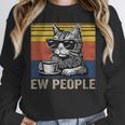 Ew People Introvert Cat Lover Crazy Vintage Cat Lady Unisex Sweatshirt Ew People Introvert Cat Lover Crazy Vintage Cat Lady Unisex Sweatshirt