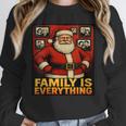 Family Christmas Retro Santa Holiday Nostalgia Vibes Unisex Sweatshirt Family Christmas Retro Santa Holiday Nostalgia Vibes Unisex Sweatshirt