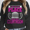 Female Lawyer Women Law Student Graduation Bar Exam Unisex Sweatshirt