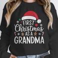 First Christmas As A Grandma Holiday New Grandmother Memory Unisex Sweatshirt First Christmas As A Grandma Holiday New Grandmother Memory Unisex Sweatshirt