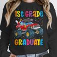 First Grade Graduation Monster Truck 1st Grade Graduate Unisex Sweatshirt