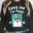 Floppy Disk Retro Tech Nostalgia Old School Computing Humor Unisex Sweatshirt