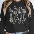 Floral Surgical Tech Surgery Medical Med School Graduation Unisex Sweatshirt