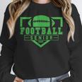 Football Senior Night Football Senior 2025 Graduation 24 Unisex Sweatshirt