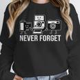 Never Forget Retro Camera Photography Nostalgia Unisex Sweatshirt