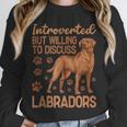 Fox Red Labrador Retriever Introvert Foxred Lab Unisex Sweatshirt