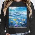 Frutiger Aero Aesthetic Tech Ocean Underwater Fishes Unisex Sweatshirt Frutiger Aero Aesthetic Tech Ocean Underwater Fishes Unisex Sweatshirt