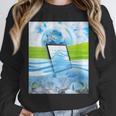 Frutiger Aero Aesthetic Tech Water Fishes Monitor Screen Unisex Sweatshirt Frutiger Aero Aesthetic Tech Water Fishes Monitor Screen Unisex Sweatshirt