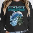 Frutiger Aero Splashy Dolphin Y2k Aesthetic Graphic Unisex Sweatshirt Frutiger Aero Splashy Dolphin Y2k Aesthetic Graphic Unisex Sweatshirt