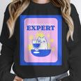 Fun Cute Introvert Cat Character With Wine Unisex Sweatshirt Fun Cute Introvert Cat Character With Wine Unisex Sweatshirt