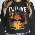 Future HBCU Grad Afro Girl College Graduation Kids Unisex Sweatshirt