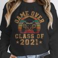 Game Over Class Of 2021 Senior 21 Graduation Video Gamer Unisex Sweatshirt