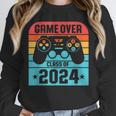 Game Over Class Of 2024 Shirt Students Graduation Unisex Sweatshirt