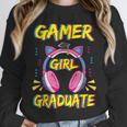 Gamer Girl Graduate Shirt Girls Kids Gamer Graduation Unisex Sweatshirt