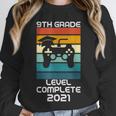 Gamer Graduation 2021 Retro 9th Grade Level Complete Unisex Sweatshirt