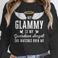 My Glammy Is My Guardian Angel In Loving Memorial Memory Tee Unisex Sweatshirt My Glammy Is My Guardian Angel In Loving Memorial Memory Tee Unisex Sweatshirt