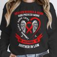 Go Red In Memory Of Brother In Law Heart Disease Awareness Unisex Sweatshirt