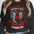 Go Red In Memory Of Daughter Heart Disease Awareness Graphic Unisex Sweatshirt Go Red In Memory Of Daughter Heart Disease Awareness Graphic Unisex Sweatshirt
