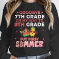 Goodbye 7th Grade Graduation To 8th Grade Hello Summer Unisex Sweatshirt