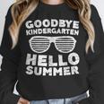 Goodbye Kindergarten Hello Summer Shirt Boy Girl Graduation Unisex Sweatshirt