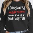 I Graduated Middle School Graduation Unisex Sweatshirt
