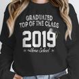 Graduated Top Of The Class 2019 Home School Graduation Shirt Unisex Sweatshirt