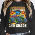 Graduation 2nd Grade Monster Truck Boys I Crushed Grad Unisex Sweatshirt