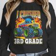 Graduation 3rd Grade Monster Truck Boys I Crushed Grad Unisex Sweatshirt