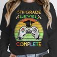 Graduation 5th Grade Level Complete Gamer Class 2021 Gaming Unisex Sweatshirt