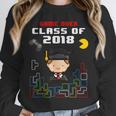 Graduation Class Of 2018 Game Over 8-Bit Gamer Unisex Sweatshirt