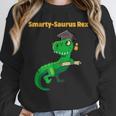 Graduation Dinosaur Smarty Saurus Rex Diploma Dinosaur Unisex Sweatshirt