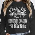 Graduation Elementary Education Major Unisex Sweatshirt