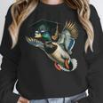 Graduation Mallard Duck Hunter Hunting Season Grad Hunting Unisex Sweatshirt