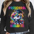 Graduation Preschool Unicorn Nailed It Pre-K Girls Grad Unisex Sweatshirt