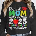 Graduation Proud Mom Of 2025 Kindergarten Graduate Unisex Sweatshirt