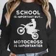 Graduation Shirt For Dirtbike Motocross Riders Unisex Sweatshirt