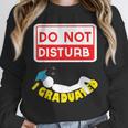 Graduation Shirt High School And College Sleepy Graduates Unisex Sweatshirt