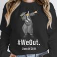Graduation T-Shirt Dabbing Graduation We Out Class Of 2018 Unisex Sweatshirt